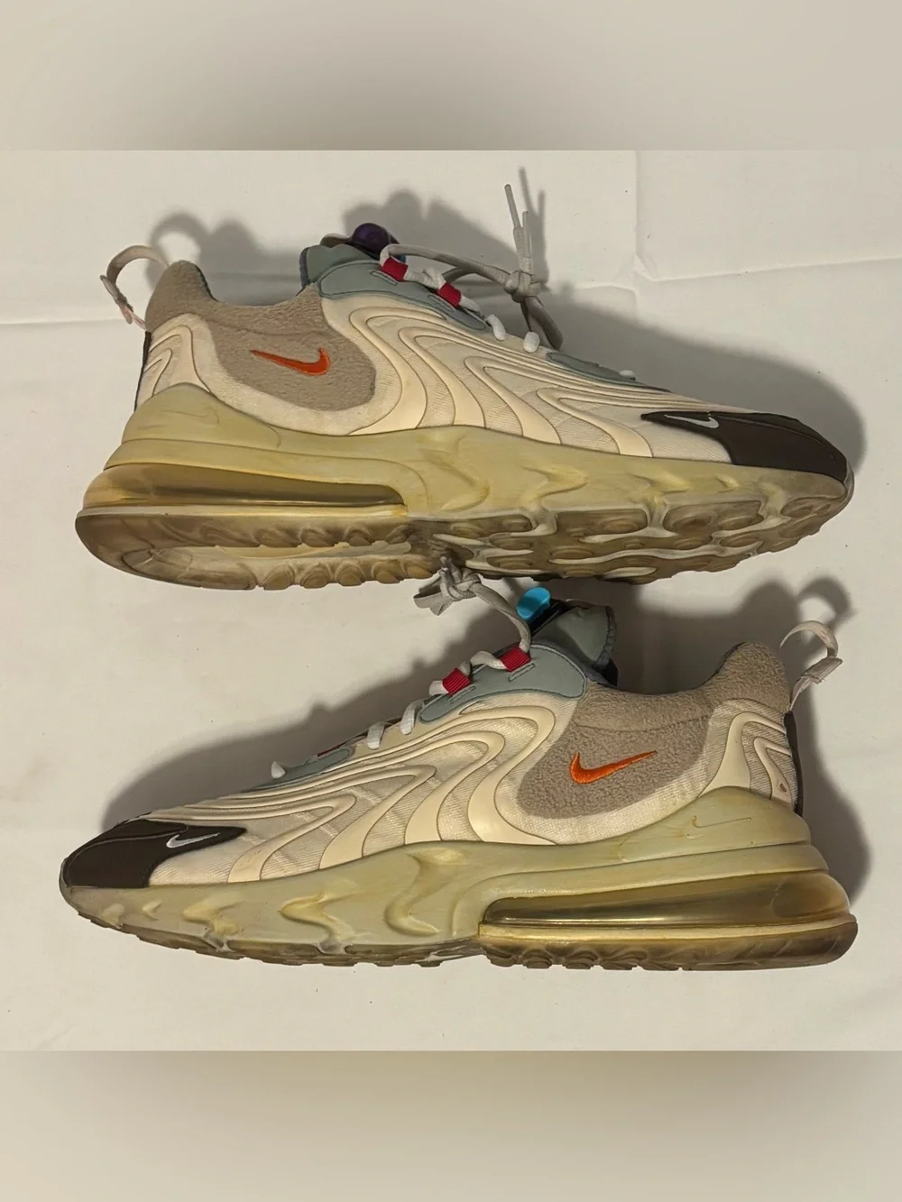 Nike Air Max 270 React ENG Travis Scott Cactus Trails CT2864-200 Men’s Size 14